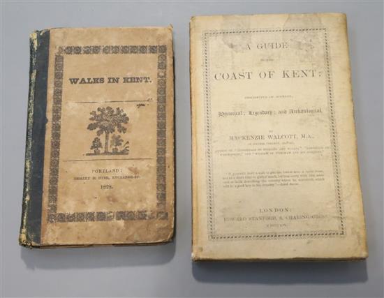 Walcott, Mackenzie - A Guide to the Coast of Kent; Descriptive of Scenery, Historical, Legendary, and